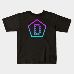 Letter D From Roses Kids T-Shirt